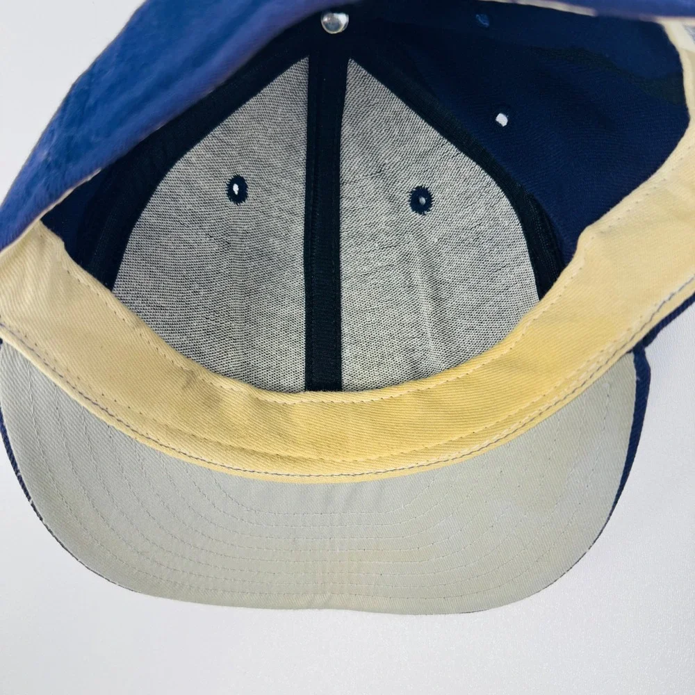 VTG Milwaukee Brewers Hat 7 3/8 NewEra 5950 Baseball Blue‎ MLB Diamond US Made